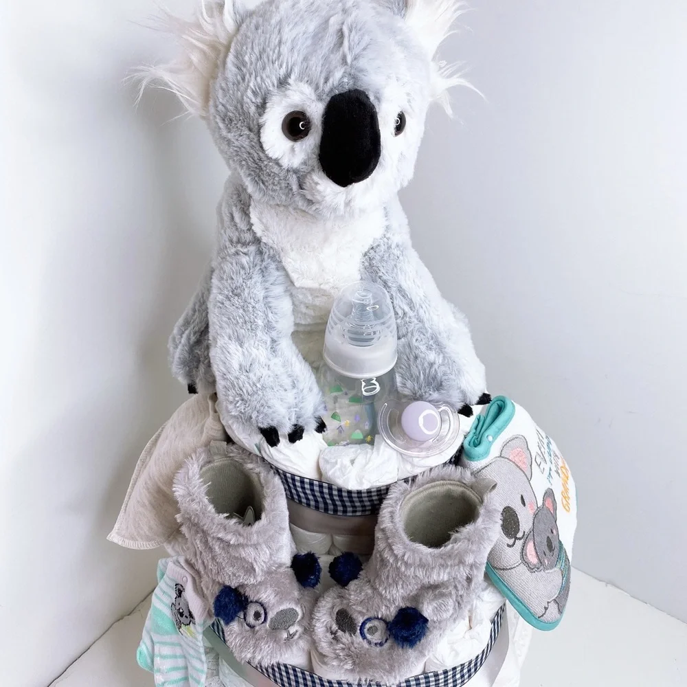 Koala Diaper Cake
